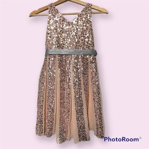 On Hold - Girls sequin dress size 9